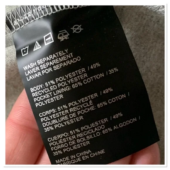 NWT NOBULL Zip Up Hooded Athletic Jacket Heathered Gray Size Small - Picture 9 of 9